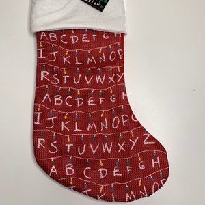 Kurt Adler Holiday - NWT STRANGER THINGS Christmas Lights Stocking Kurt Adler Holiday - NWT STRANGER THINGS Christmas Lights Stocking